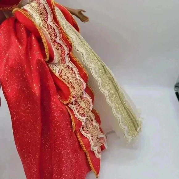 VTG 1987 MATTEL INC. HAPPY HOLLIDAYS BLACK BARBIE DOLL SPECIAL EDITTION RARE - Picture 15 of 16